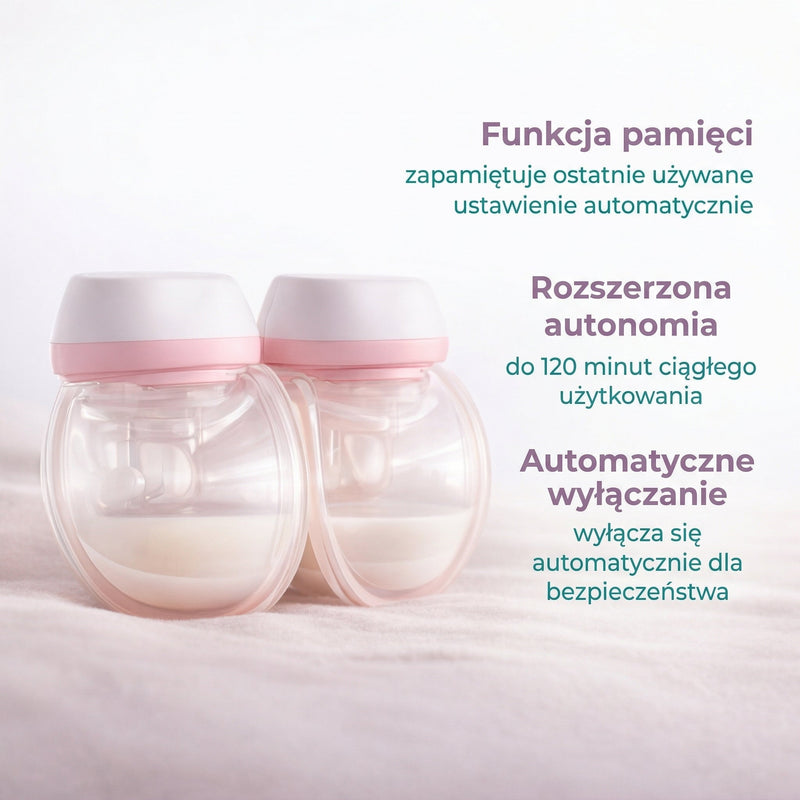 Podwójny laktator elektryczny — Zestaw Kompletny Comfort+